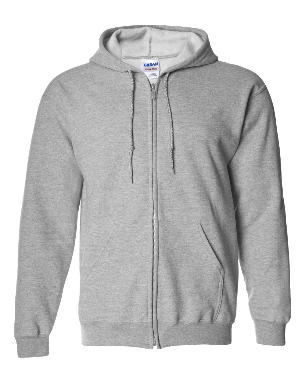 Gildan Heavy Blend 50/50 Full-Zip Hooded Sweatshirt