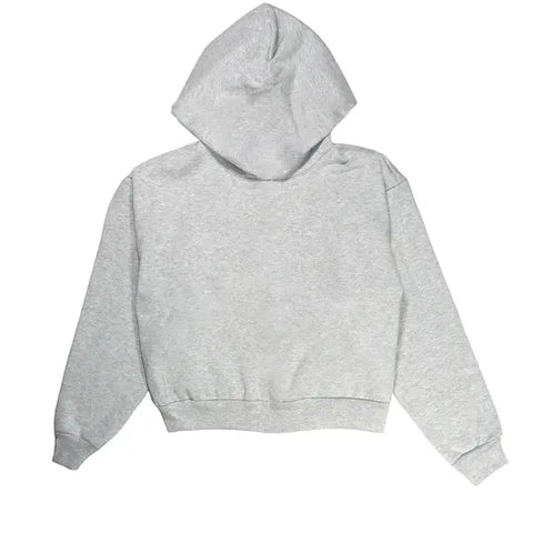 Los Angeles Apparel Heavy Fleece Cropped Zip Up