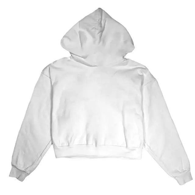 Los Angeles Apparel Heavy Fleece Cropped Zip Up