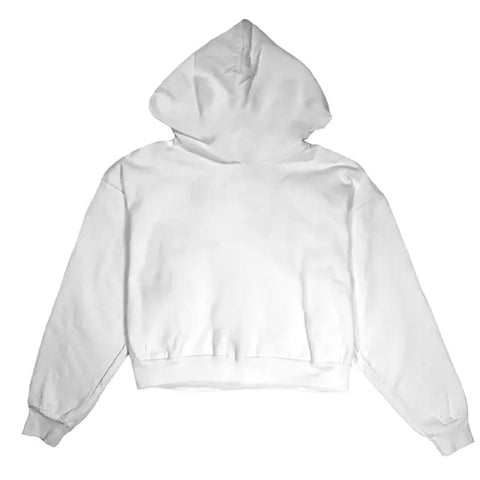 Los Angeles Apparel Heavy Fleece Cropped Zip Up