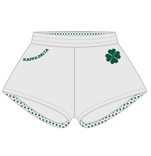 HG-0362 - George Washington University - Kappa Delta Light Grey Shorts