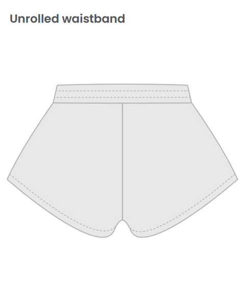 HG-0362 - George Washington University - Kappa Delta Light Grey Shorts