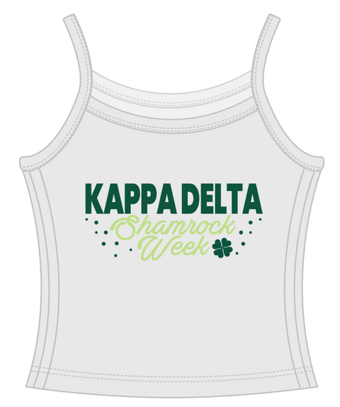 HG-0362 - George Washington University - Kappa Delta Light Grey Tank Top