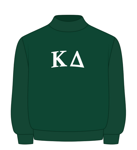 HG-0424 - Delta State University - Kappa Delta Sorority Green Mockneck