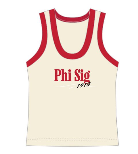 HG-0444 - James Madison University - Phi Sigma Sigma Scoop Neck Tank