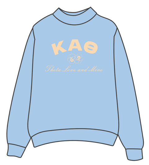 HG-0489 - Sacred Heart University - Kappa Alpha Theta Crewneck