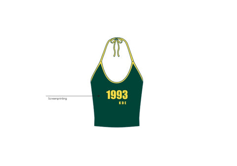 HG-1973-Dartmouth College-Kappa Delta Epsilon-HALTER TIE-BACK TANK