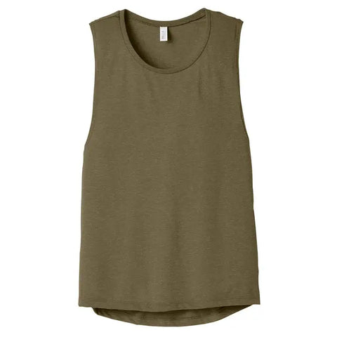 Bella + Canvas Ladies' Flowy Scoop Muscle Tank