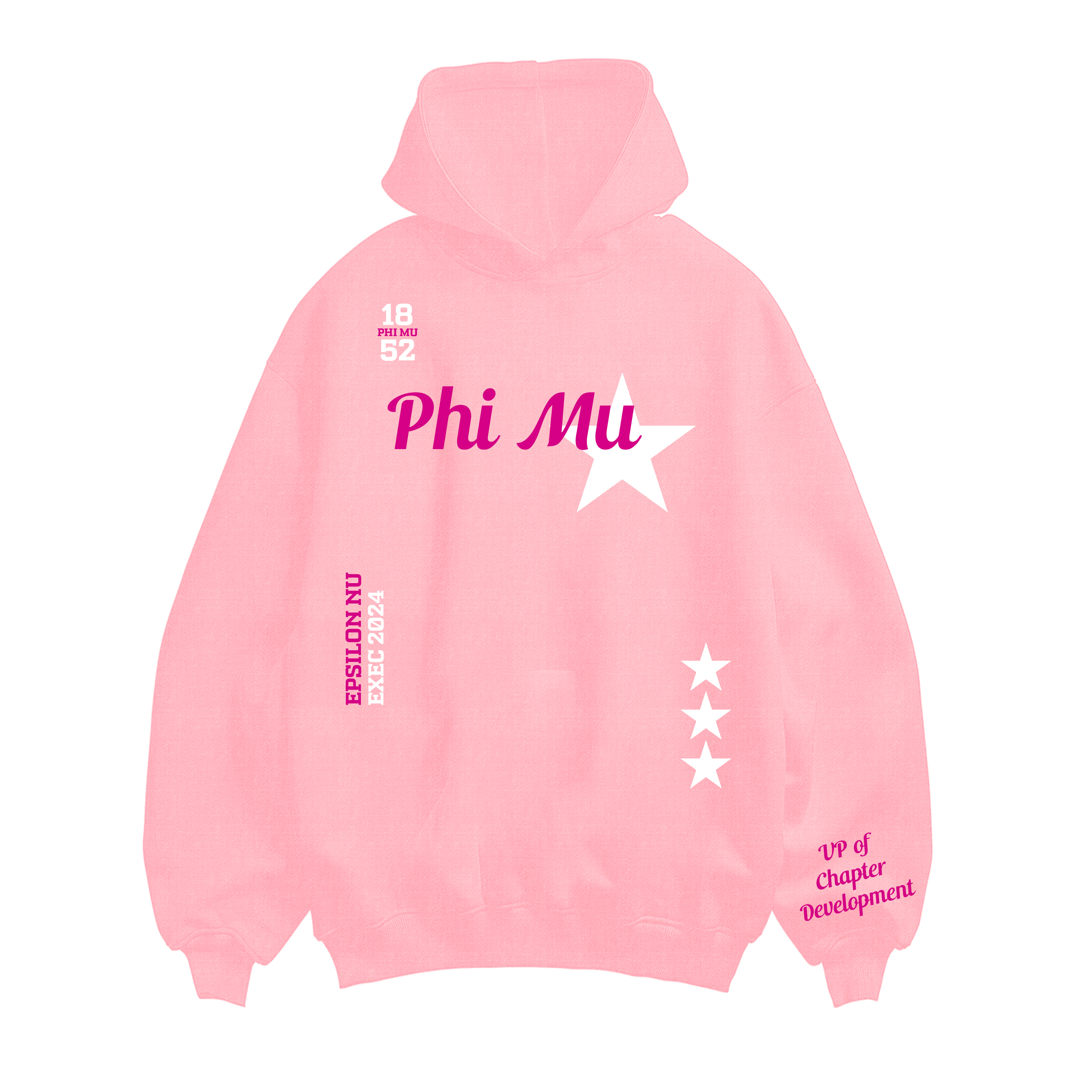 Phi Mu Exec Hoodie