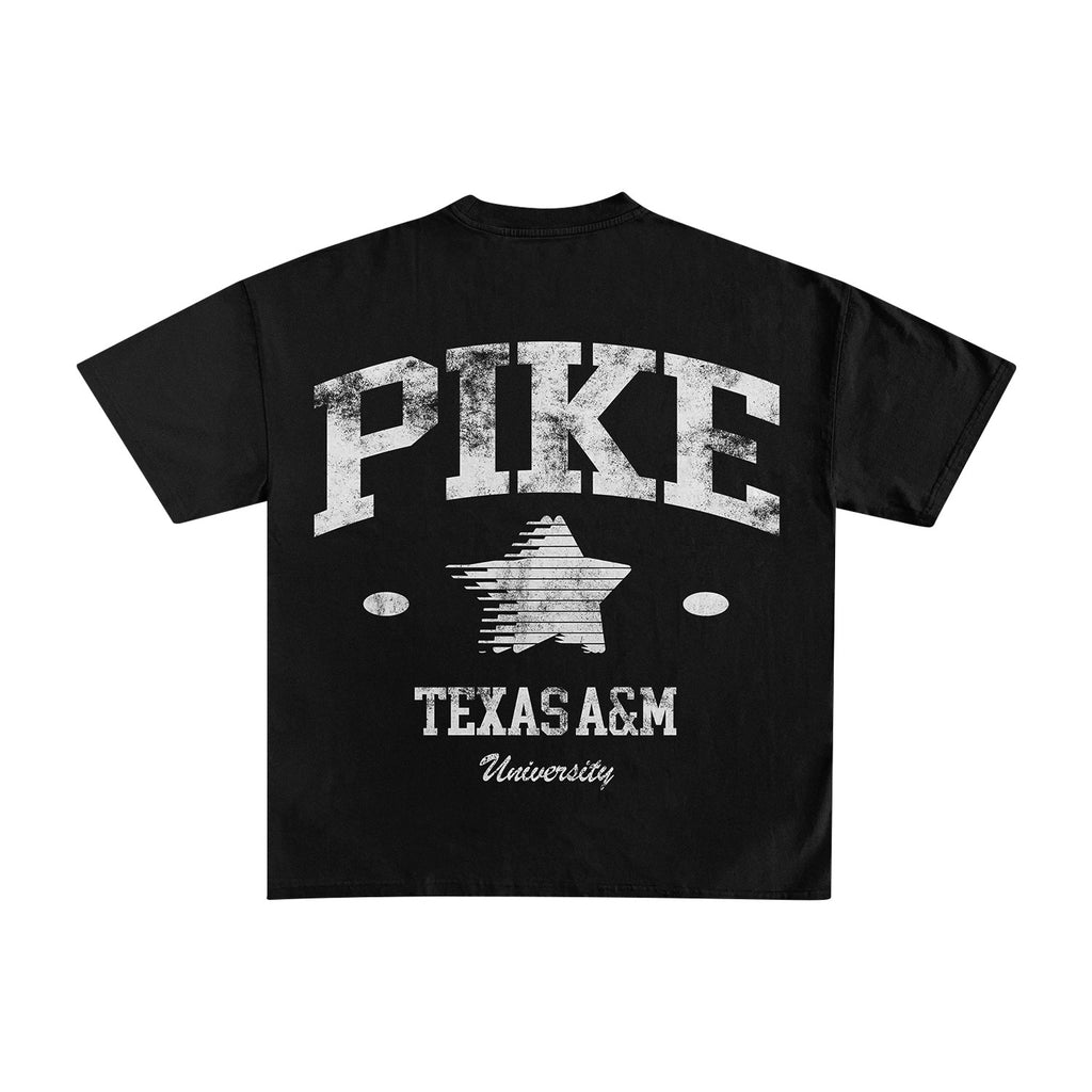 PIKE A&M BLACK TEE