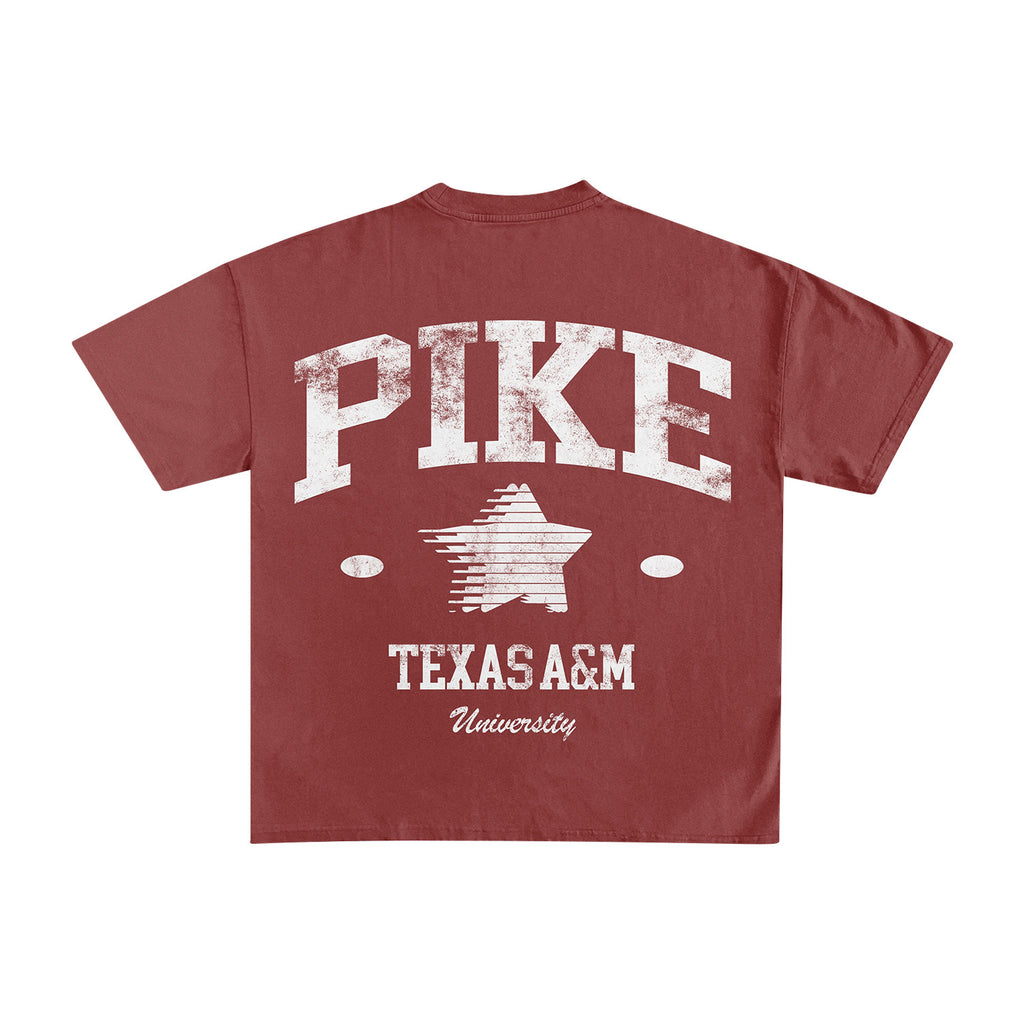 Pike A&M Red Tee