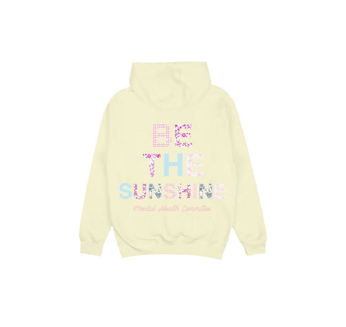 Alpha Phi- Feeling Phi - University Of Miami Ohio Embroidered Beige Hoodie