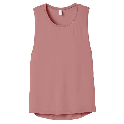 Bella + Canvas Ladies' Flowy Scoop Muscle Tank