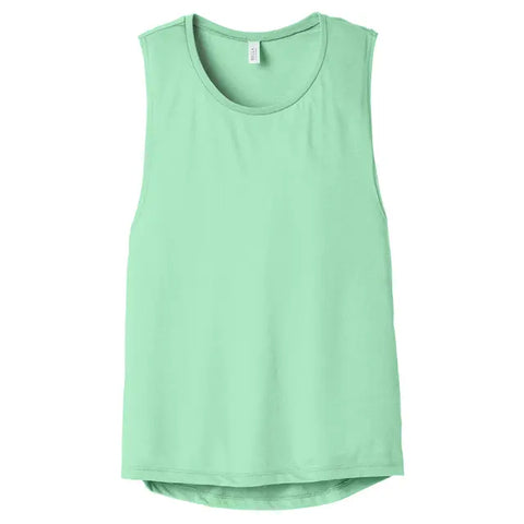 Bella + Canvas Ladies' Flowy Scoop Muscle Tank