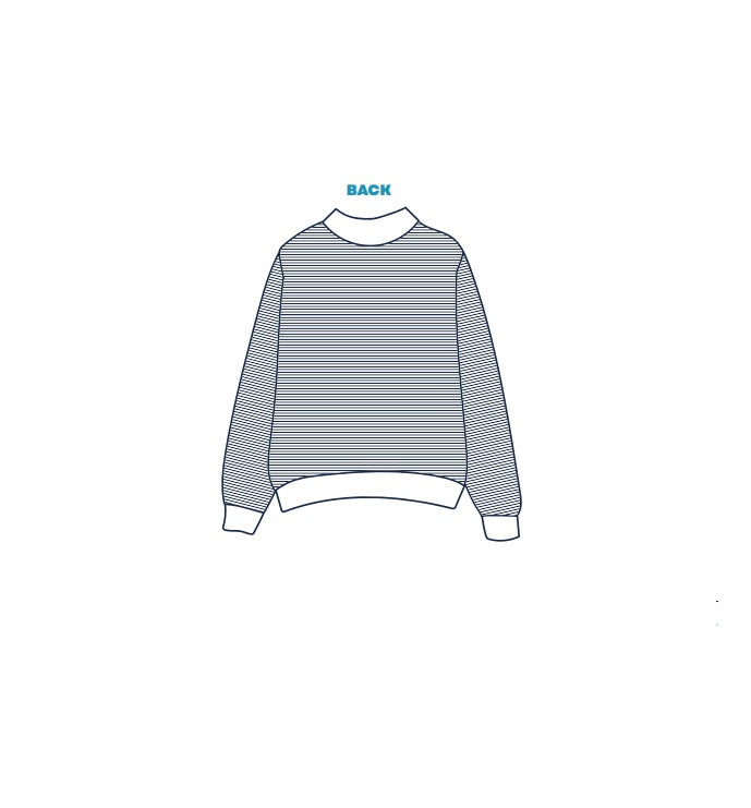 H3G-2956-Boise State University-Phi Mu-MOCKNECK SWEATSHIRT
