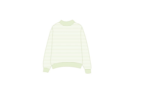 HG-1865-University of South Alabama-Kappa Delta-Mockneck Sweatshirt