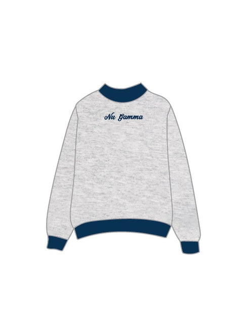 HG-0603 - East Carolina University - Alpha Gamma Delta Mockneck