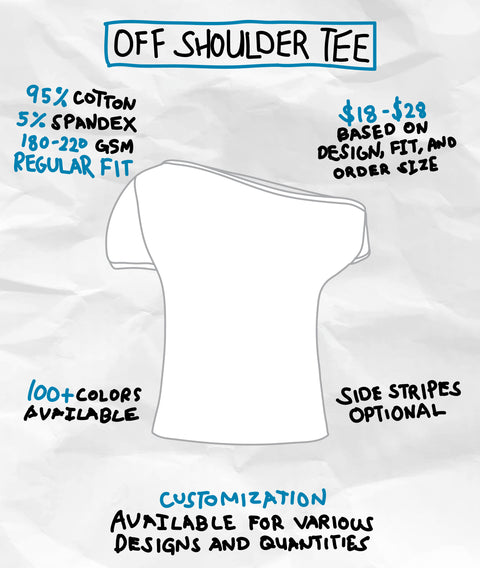 OFF-SHOULDER TEE