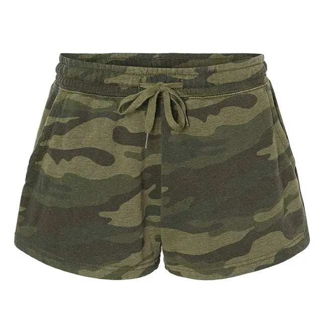 Independent Trading Co. Women’s Lightweight California Wave Wash Sweatshorts