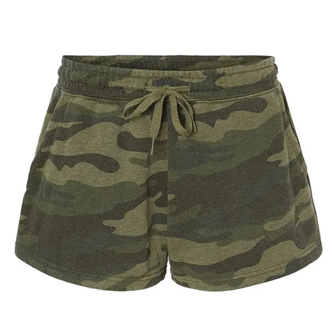 Independent Trading Co. Women’s Lightweight California Wave Wash Sweatshorts