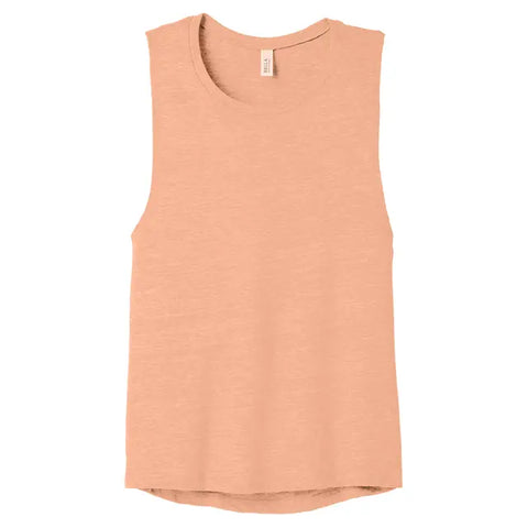Bella + Canvas Ladies' Flowy Scoop Muscle Tank