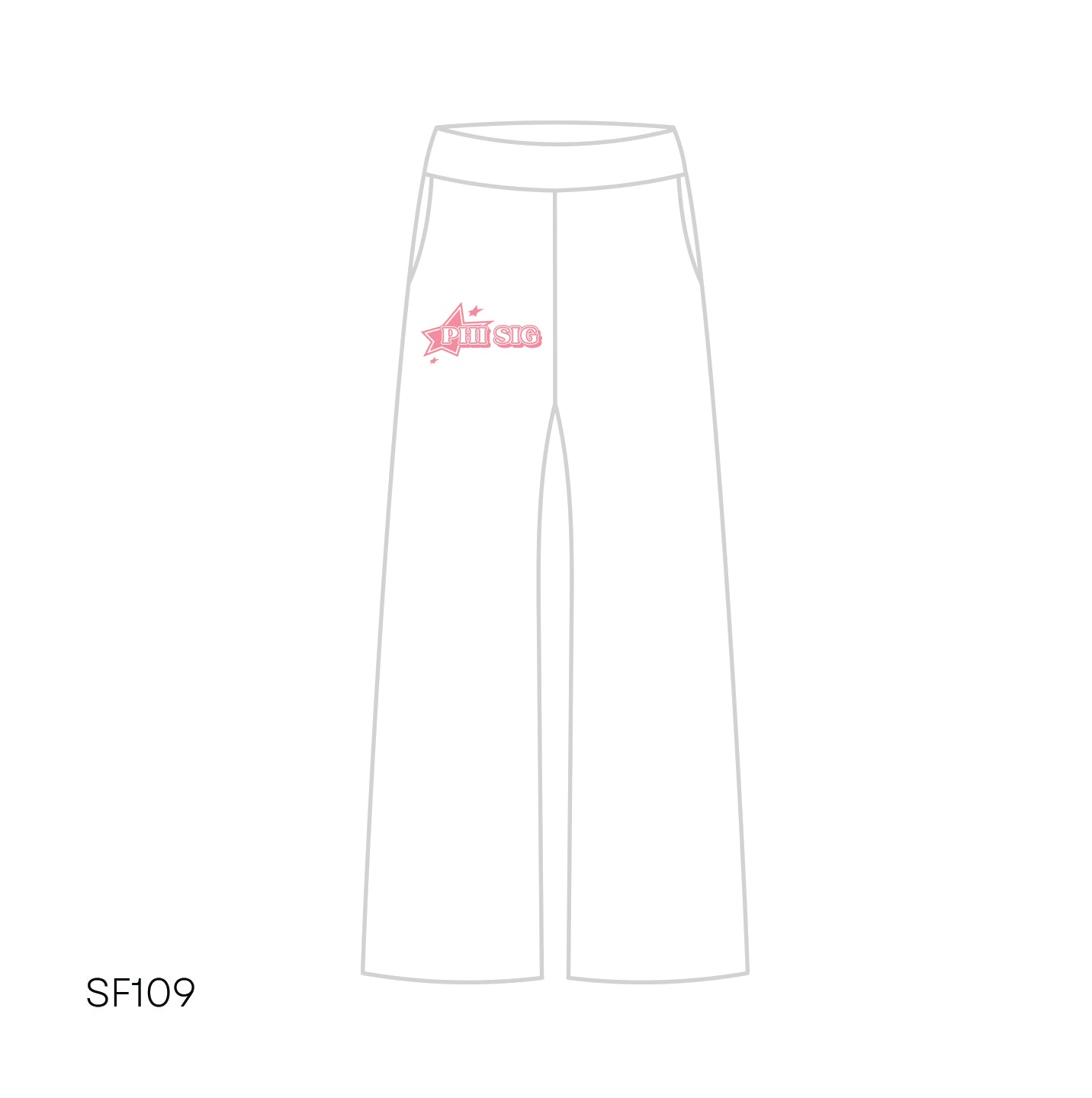 SF019 White Pants