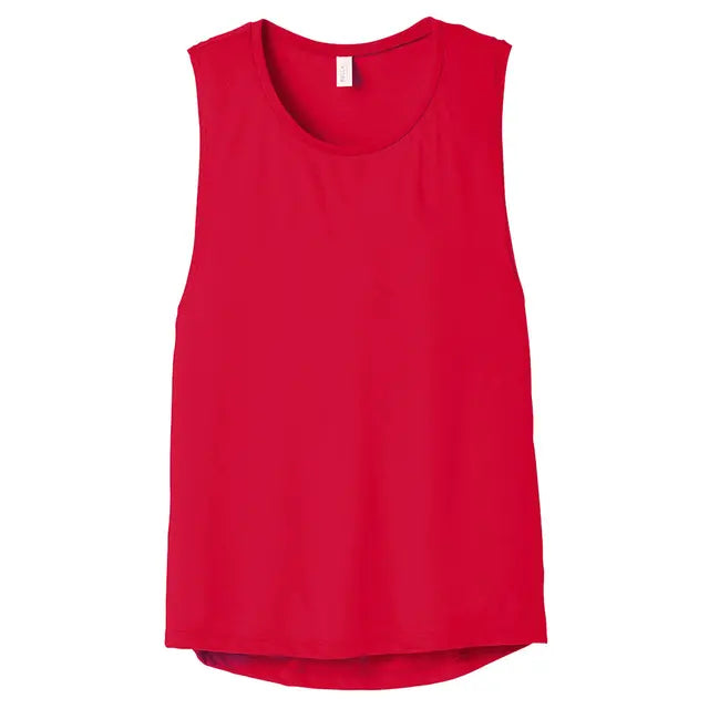 Bella + Canvas Ladies' Flowy Scoop Muscle Tank