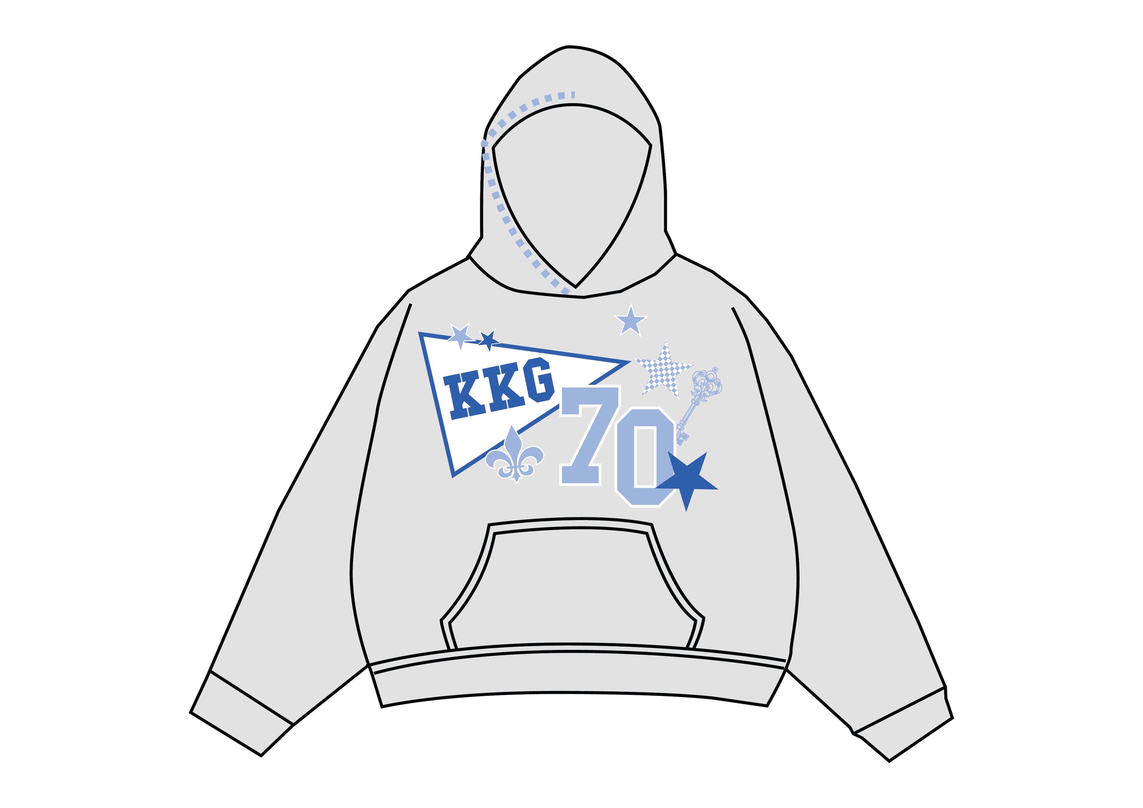 Kappa Kappa Gamma X UBC - Embroidered Hoodie