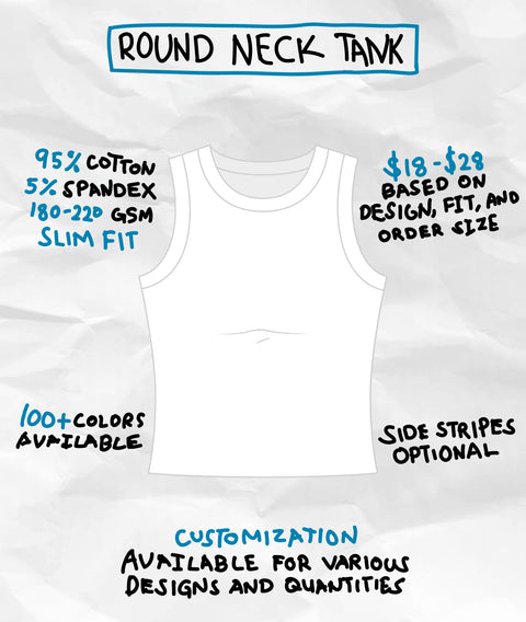 ROUND NECK TANK