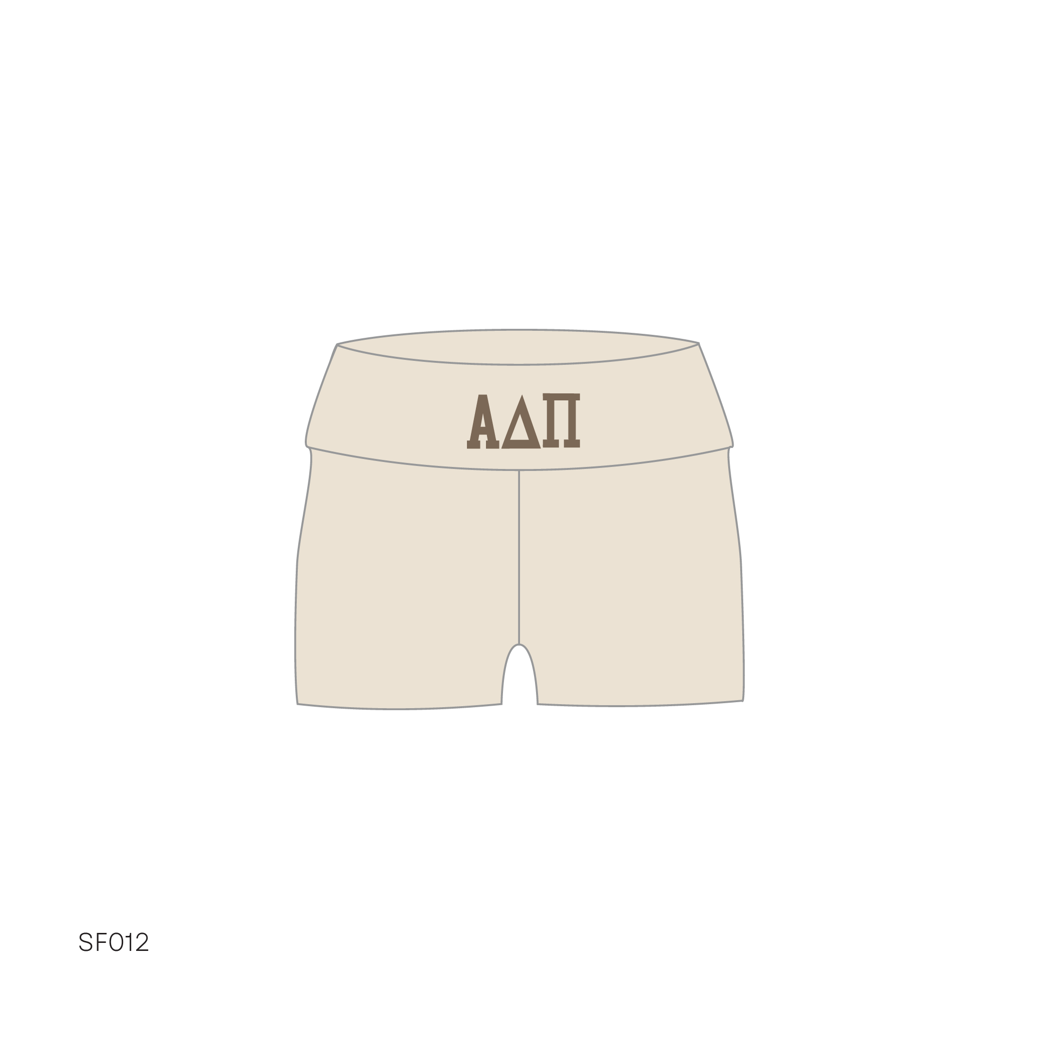 SF012 Shorts Tan