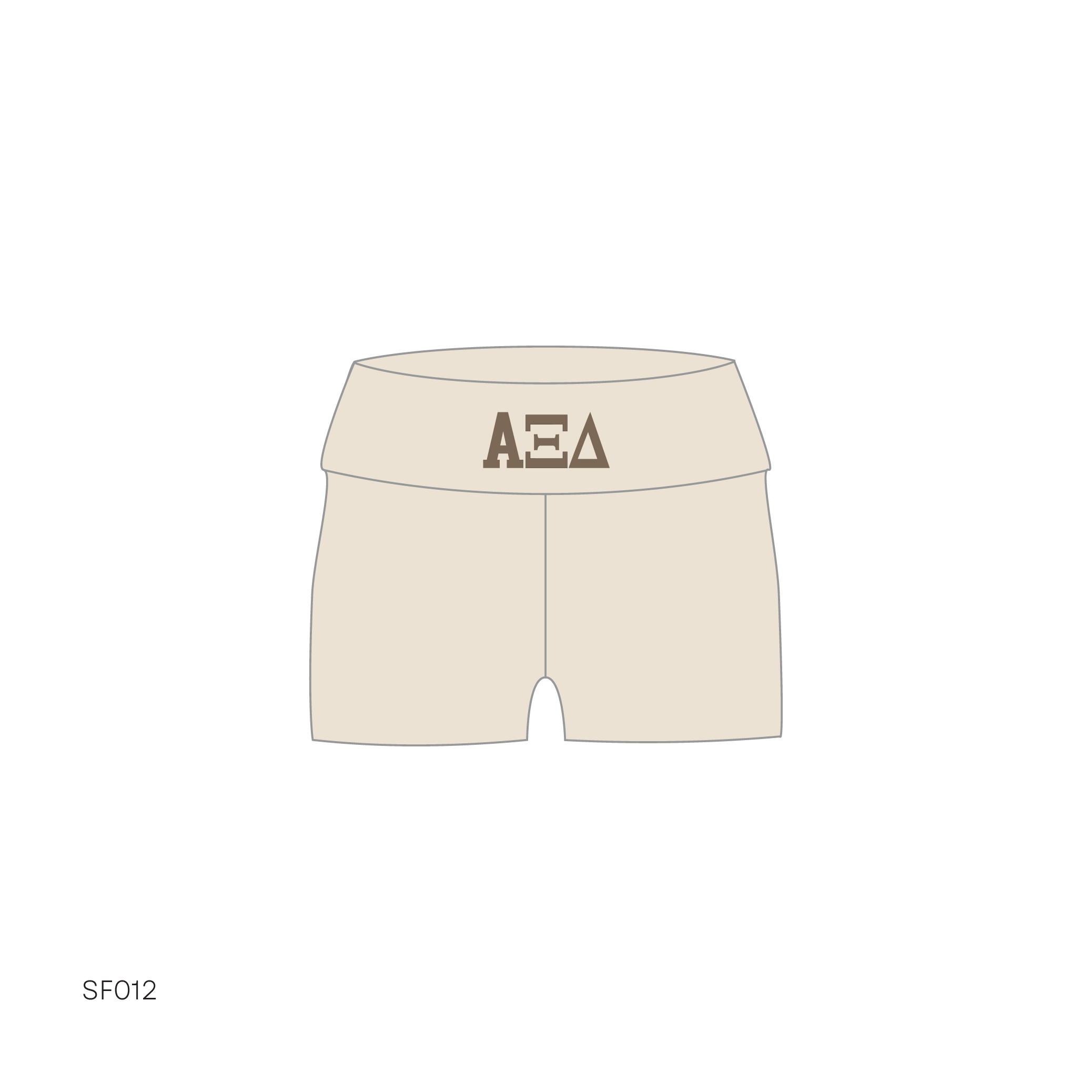 SF012 Shorts Tan