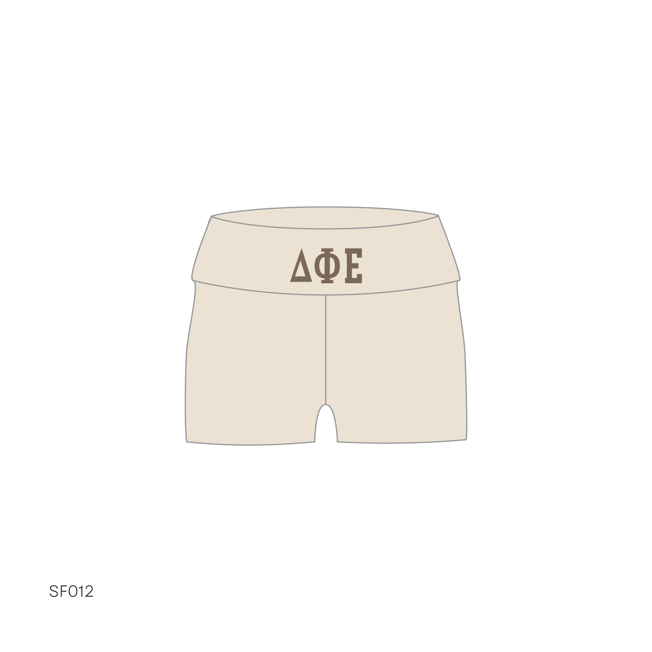 SF012 Shorts Tan