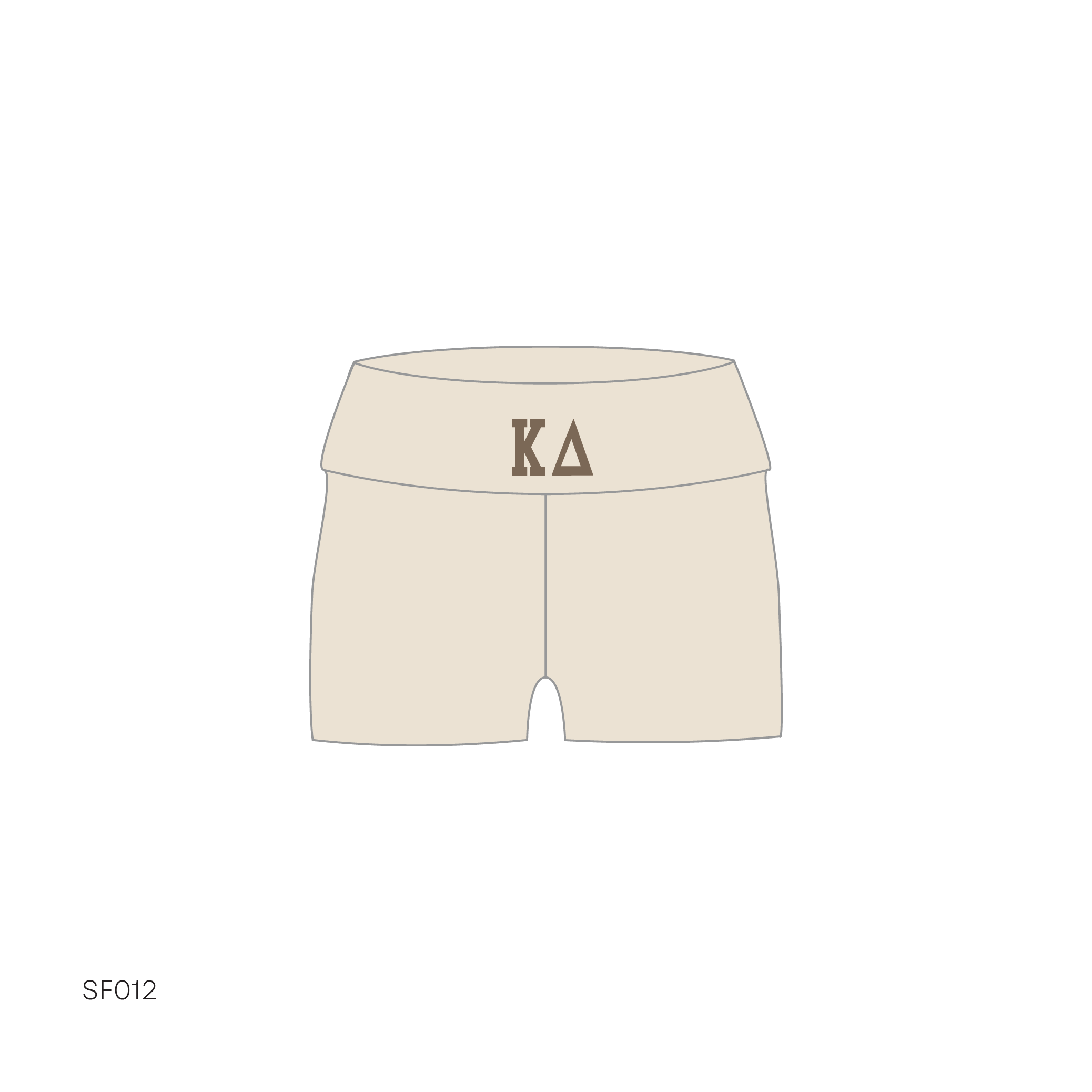 SF012 Shorts Tan