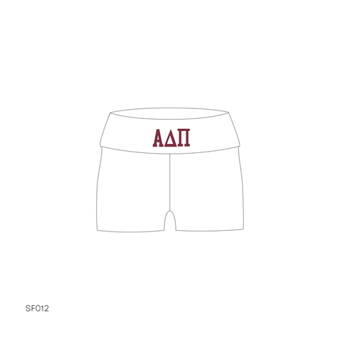 SF012 Shorts White