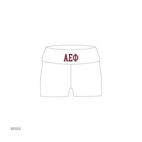 SF012 Shorts White