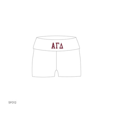 SF012 Shorts White