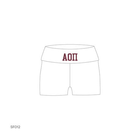 SF012 Shorts White