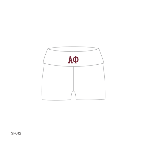 SF012 Shorts White