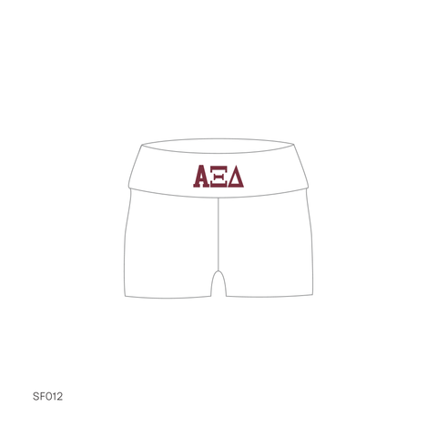 SF012 Shorts White
