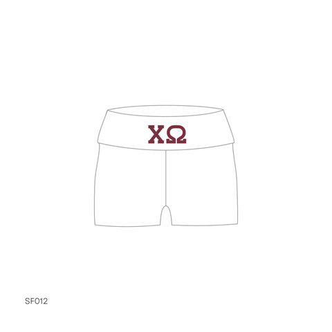 SF012 Shorts White