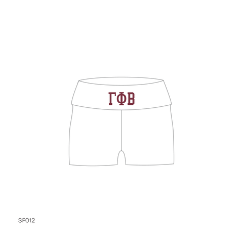 SF012 Shorts White