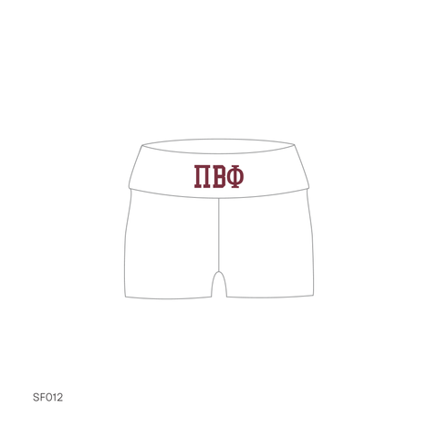 SF012 Shorts White
