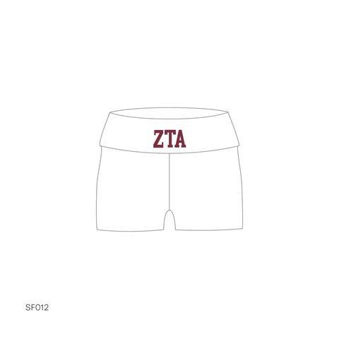 SF012 Shorts White