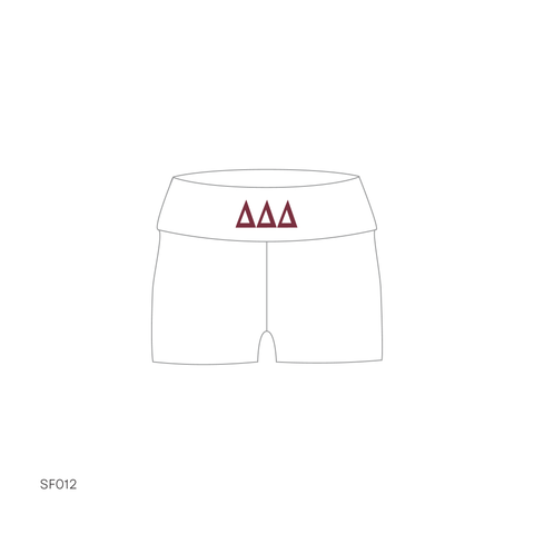 SF012 Shorts White