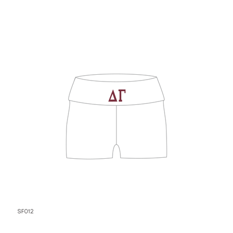SF012 Shorts White
