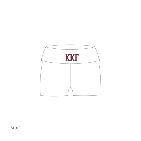 SF012 Shorts White