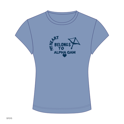 SF015 Blue Tee