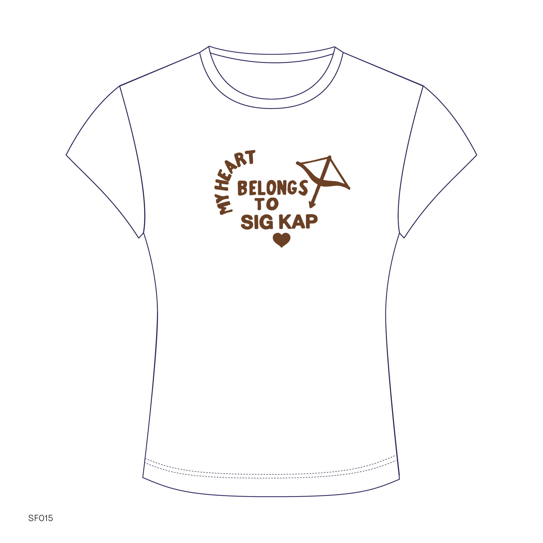 SF015 White Sweatshirt