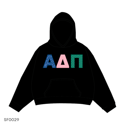 SF029 Hoodie Black
