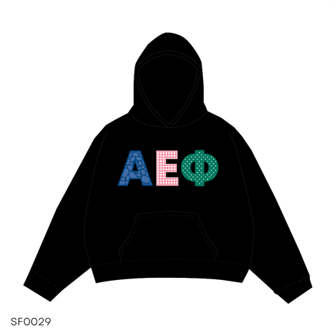 SF029 Hoodie Black